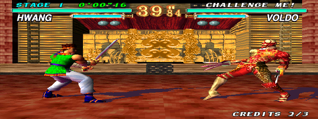 Soul Edge Ver. II (World, SO4+VER.C) Screenshot 1